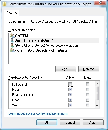 e-locker data loss prevention(DLP) - File saving and outbound control