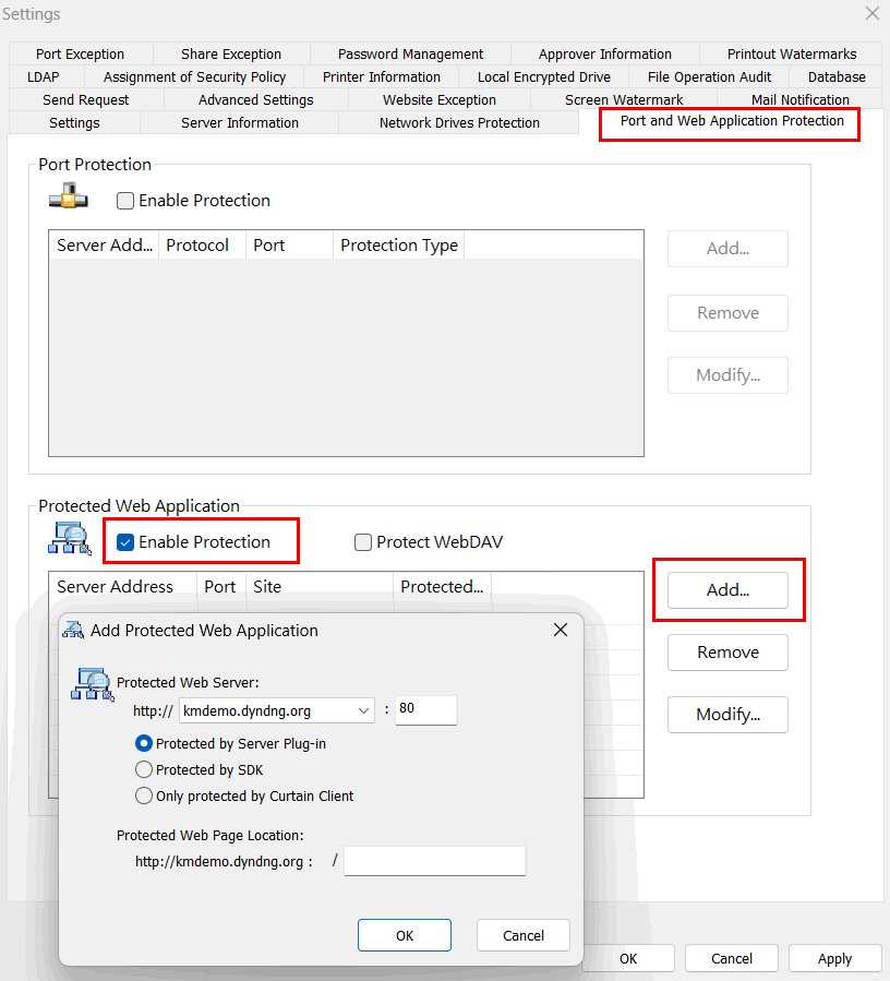 e-locker data loss prevention(DLP) - Protect Web Application