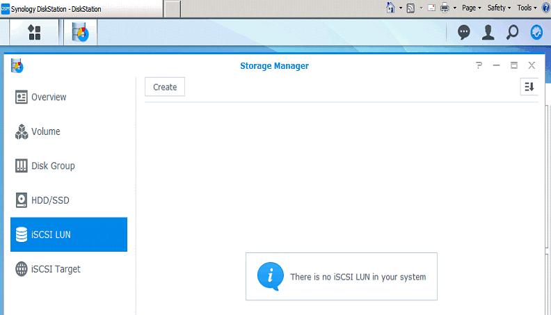 e-locker data loss prevention(DLP) - iSCSI LUN