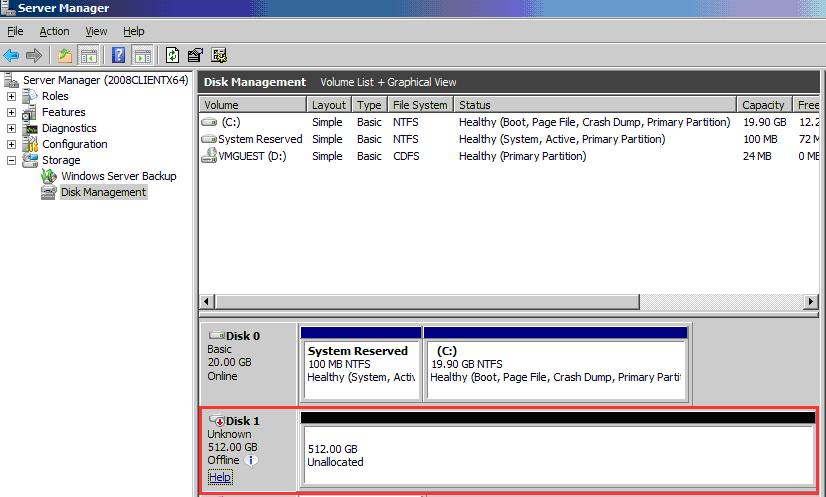 e-locker data loss prevention(DLP) - Windows Disk Management