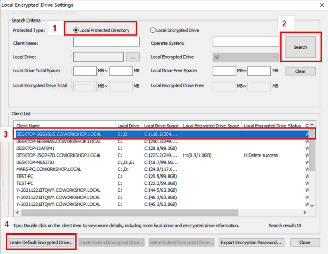 e-locker data loss prevention(DLP) - Local Protected Directory