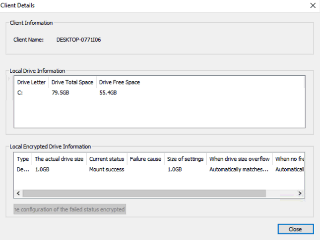 e-locker data loss prevention(DLP) - Client Details
