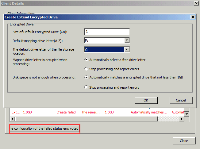 e-locker data loss prevention(DLP) - change settings