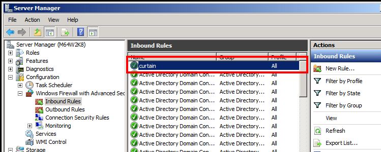 e-locker data loss prevention(DLP) - A new inbound rule