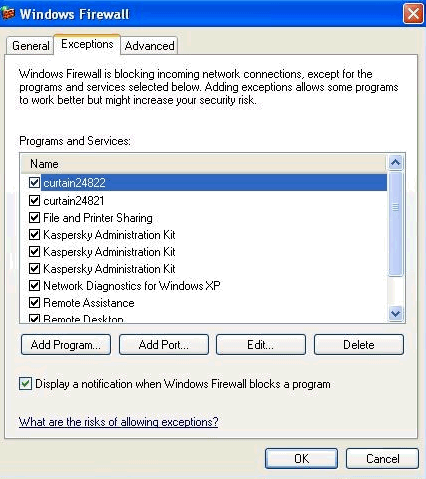 e-locker data loss prevention(DLP) - Add Port