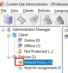 e-locker data loss prevention(DLP) - Default Policy