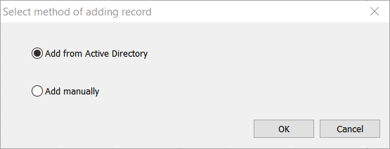e-locker data loss prevention(DLP) - Add from Active Directory