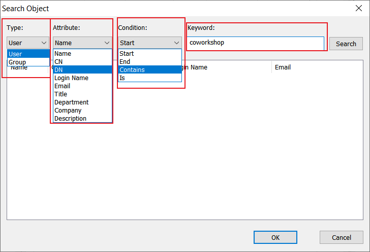 e-locker data loss prevention(DLP) - Add from AD