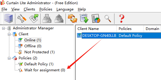 e-locker data loss prevention (DLP) - Drag and Drop selected workstations