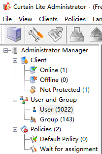 e-locker data loss prevention (DLP) - select User/Group